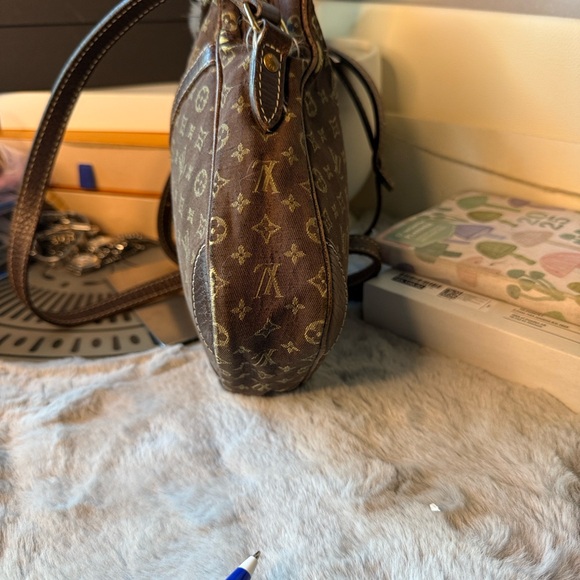 Louis Vuitton Mini Lin Danube Monogram Crossbody Bag - Picture 4 of 13